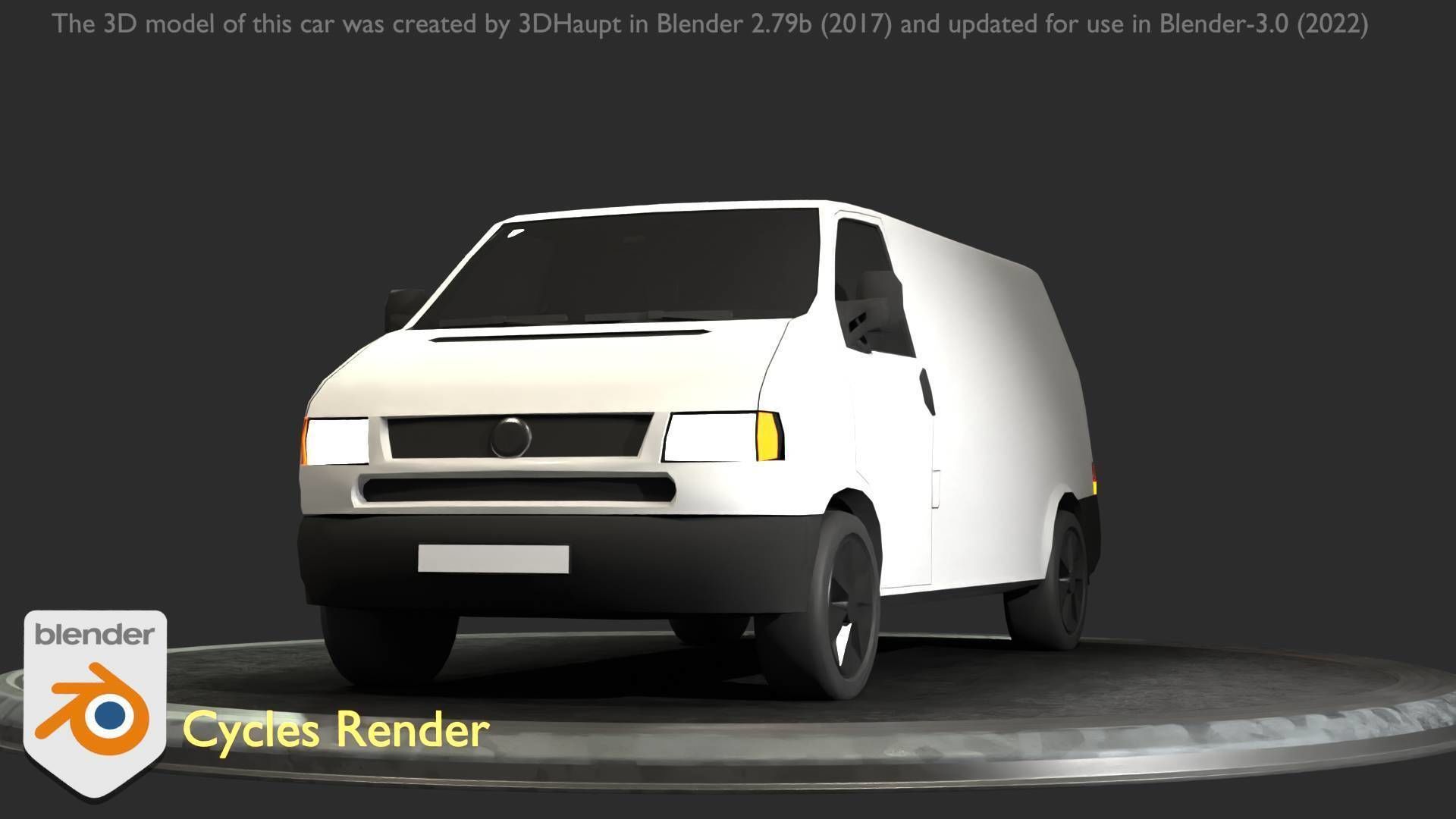 City Car 16 Utility Vehicles Van Type-C White  Low-poly 3D model_70