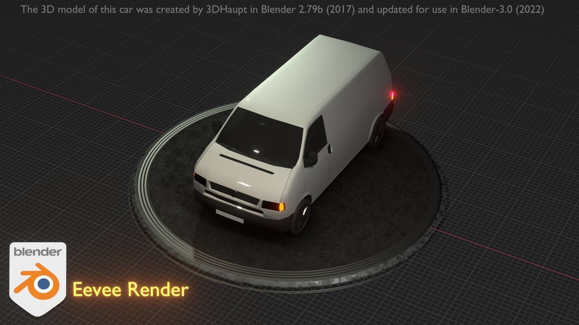 City Car 16 Utility Vehicles Van Type-C White  Low-poly 3D model_7