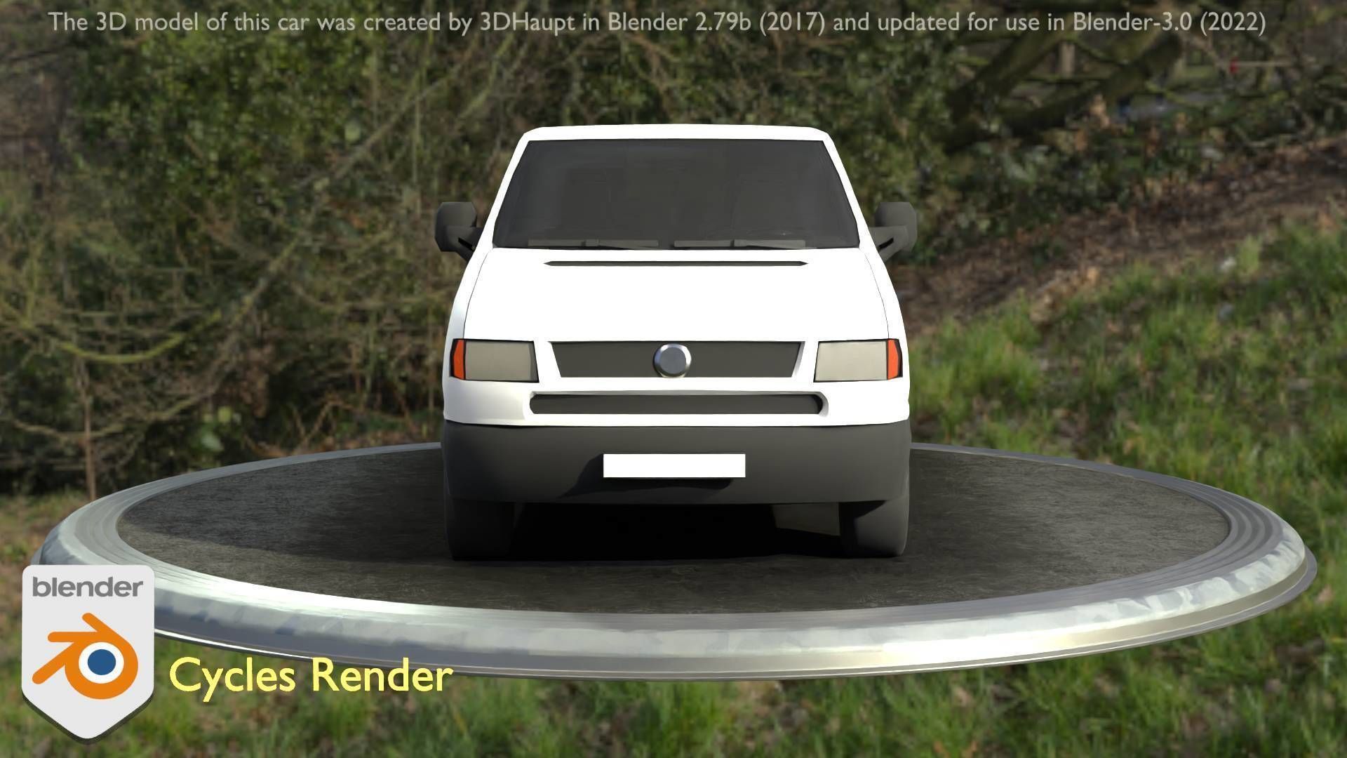 City Car 16 Utility Vehicles Van Type-C White  Low-poly 3D model_28