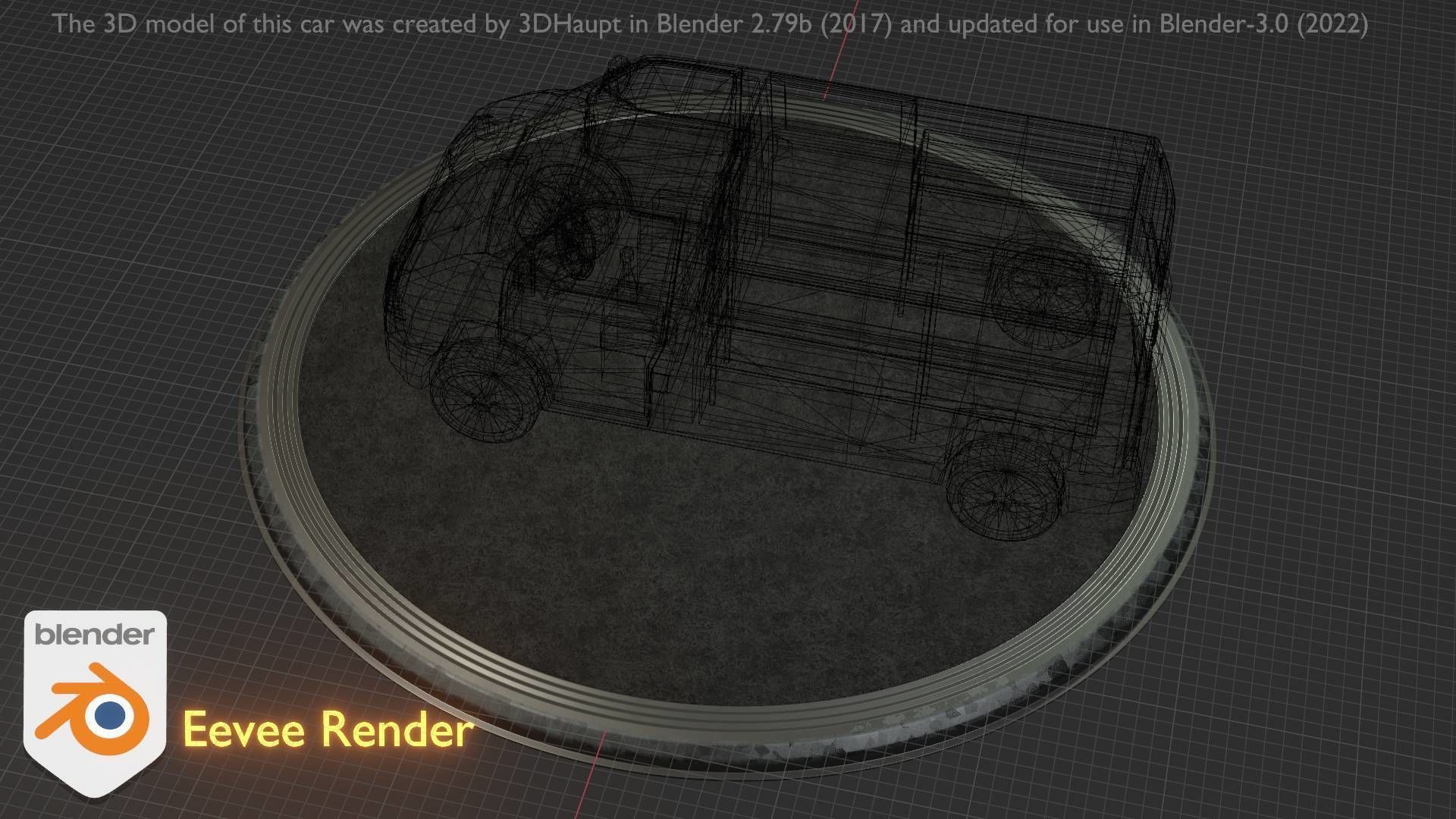 City Car 16 Utility Vehicles Van Type-C White  Low-poly 3D model_46