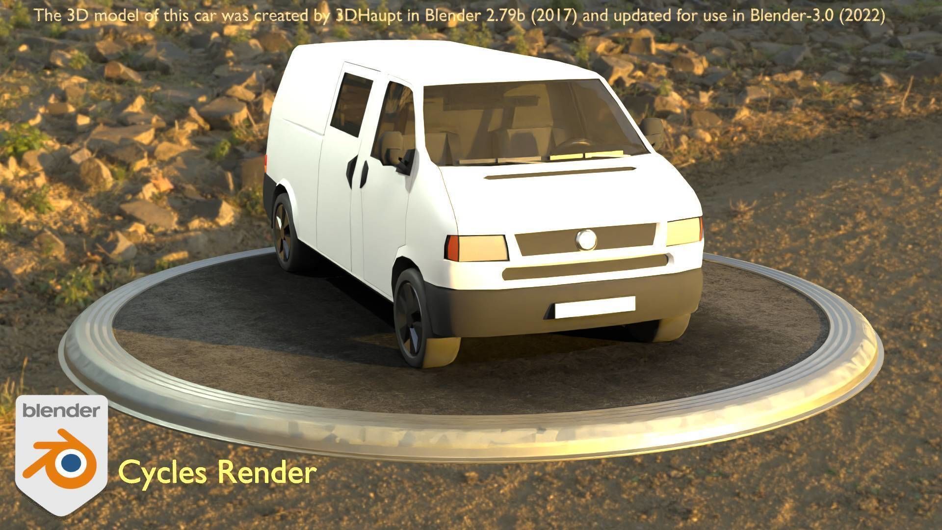 City Car 16 Utility Vehicles Van Type-C White  Low-poly 3D model_69