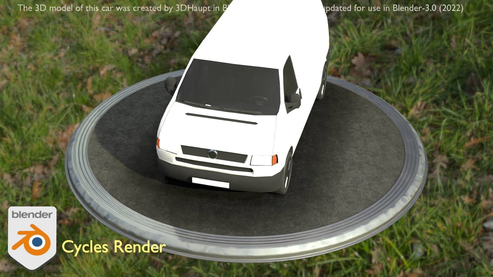 City Car 16 Utility Vehicles Van Type-C White  Low-poly 3D model_86