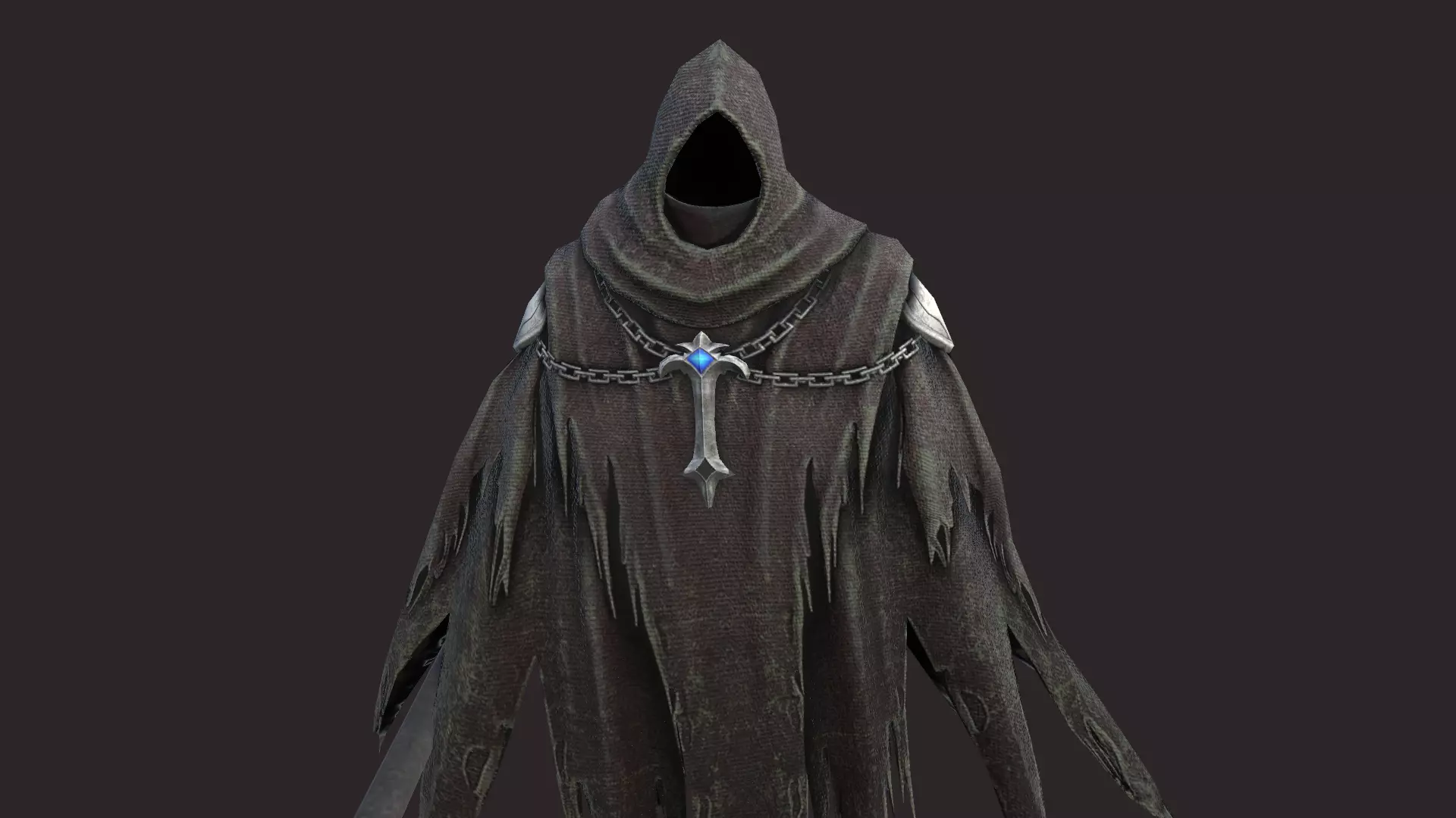 Spectrum reaper Low-poly 3D model_0