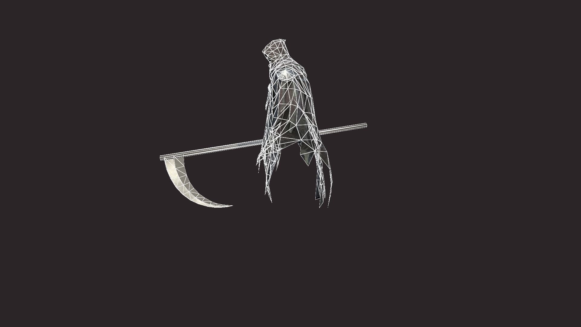 Spectrum reaper Low-poly 3D model_12