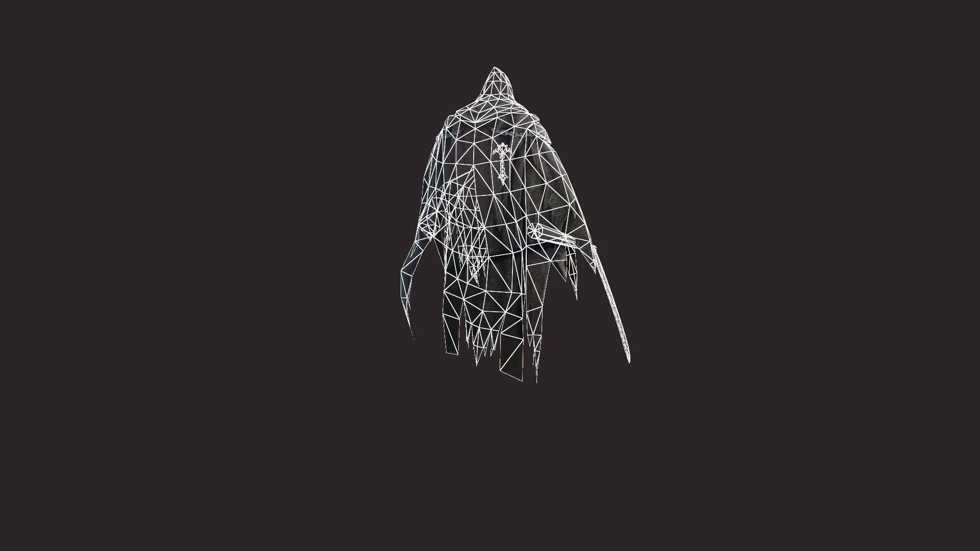 Spectrum reaper Low-poly 3D model_15