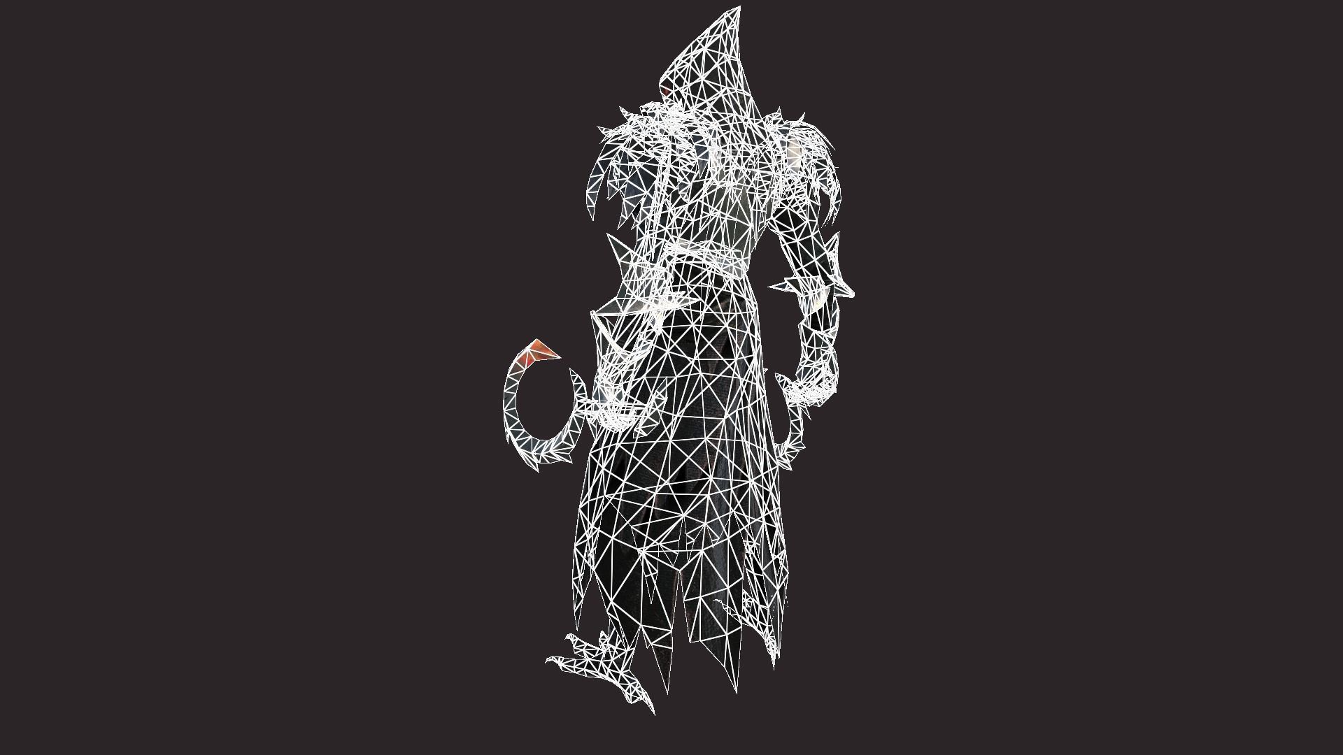 Spectrum Warrior Low-poly 3D model_13