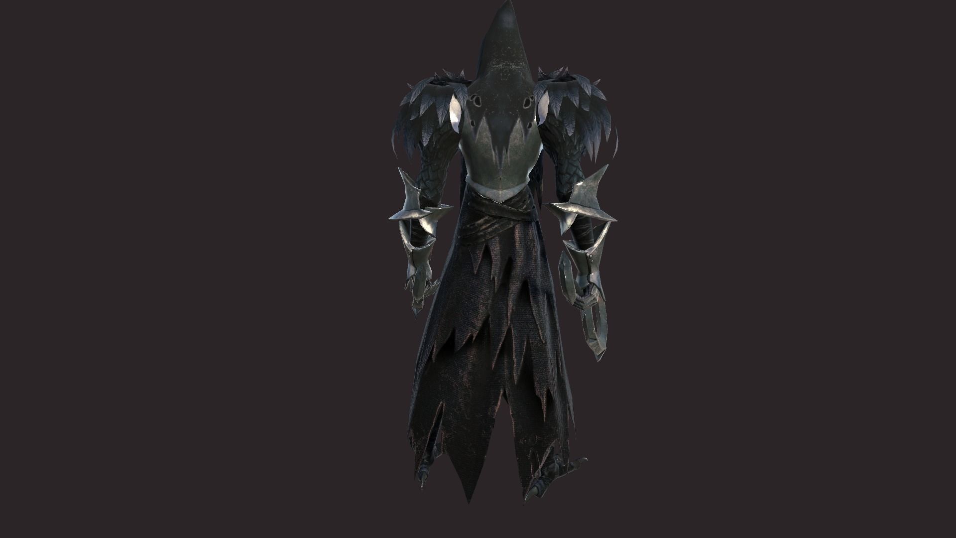 Spectrum Warrior Low-poly 3D model_5