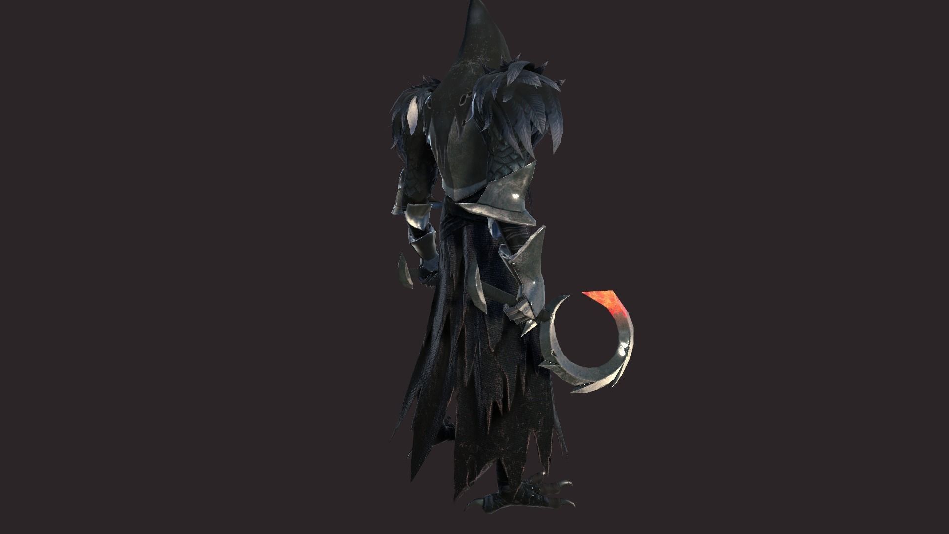 Spectrum Warrior Low-poly 3D model_6