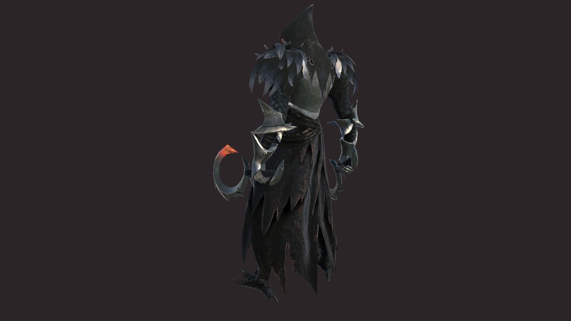 Spectrum Warrior Low-poly 3D model_4