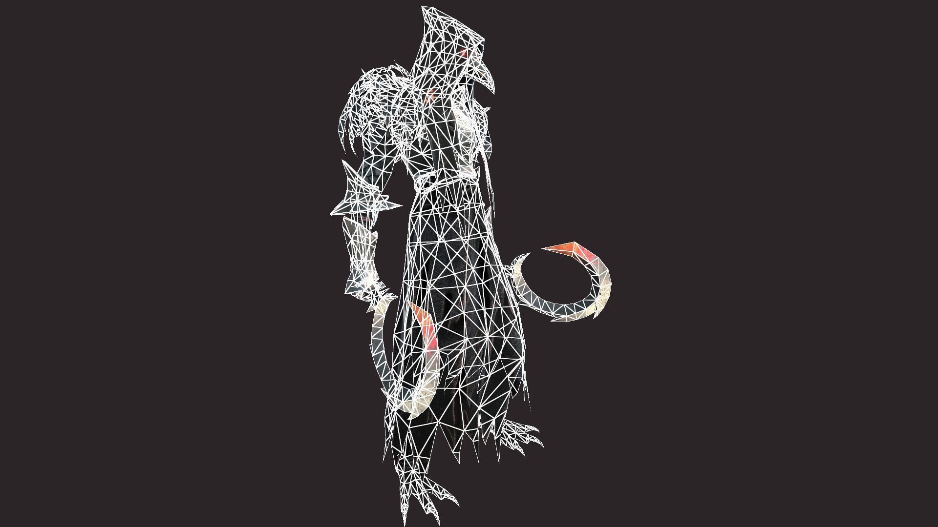 Spectrum Warrior Low-poly 3D model_17