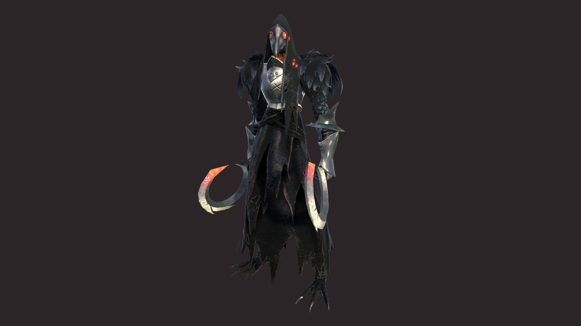 Spectrum Warrior Low-poly 3D model_1