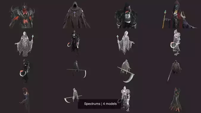 Spectrums character in game