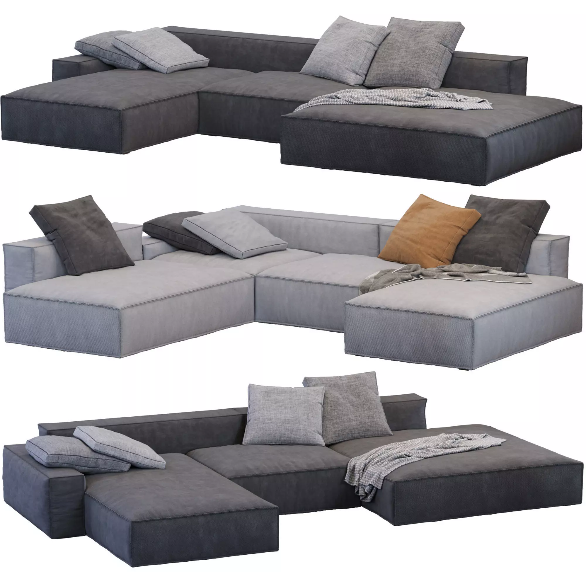 Sofa Boca Navi 3D model