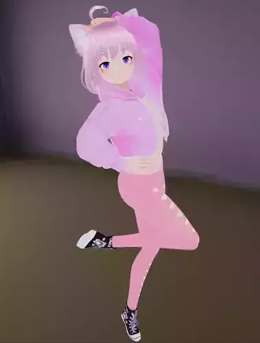 KayKay Vtuber Model 3D model