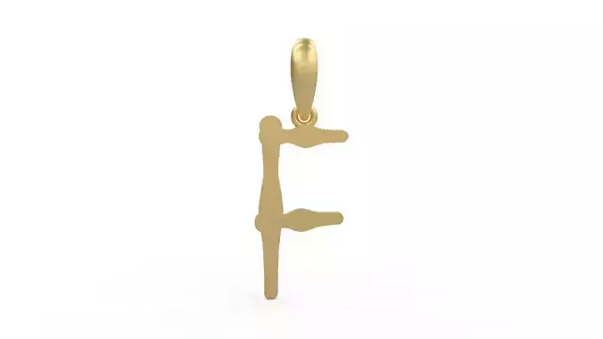 Initial Letters Pendant KanaKaiana F