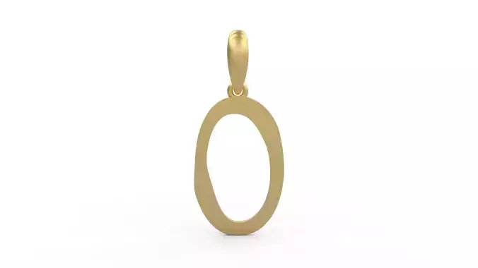 Initial Letters Pendant KanaKaiana O