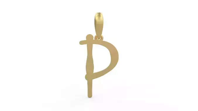 Initial Letters Pendant KanaKaiana P