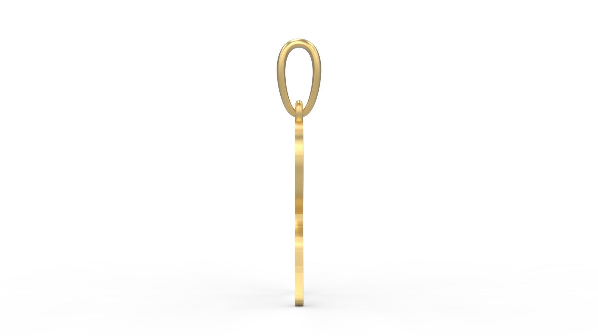 Initial Letters Pendant KanaKaiana R 3D print model_2