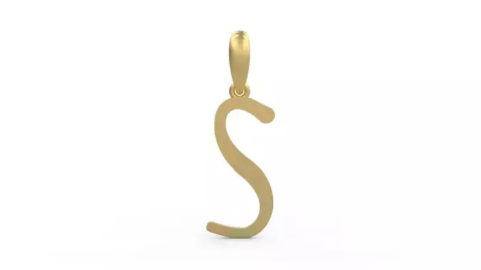 Initial Letters Pendant KanaKaiana S