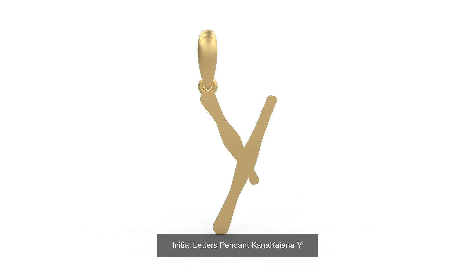 Initial Letters Pendant Alphabets KanaKaiana 3D Model Collection_28