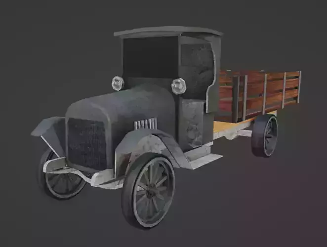 Chevrolet One Ton Pick Up Low-poly 3D model