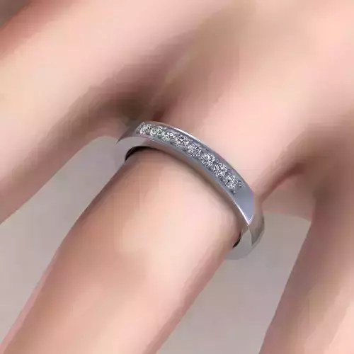 Tiffany Wedding Band Diamond Ring