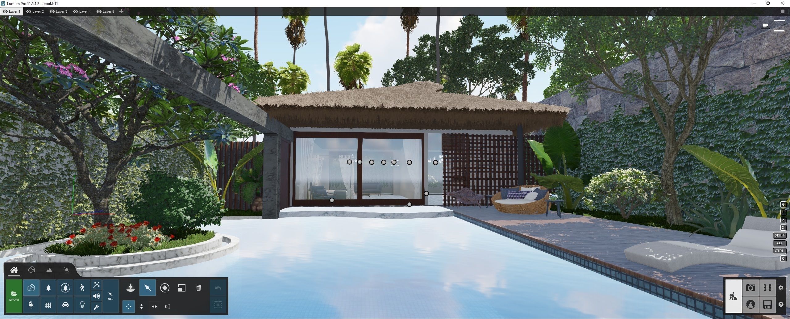 SCENE LUMION 11 5 AND ABOVE POOL BY YOGA4ARCH 3D model_13