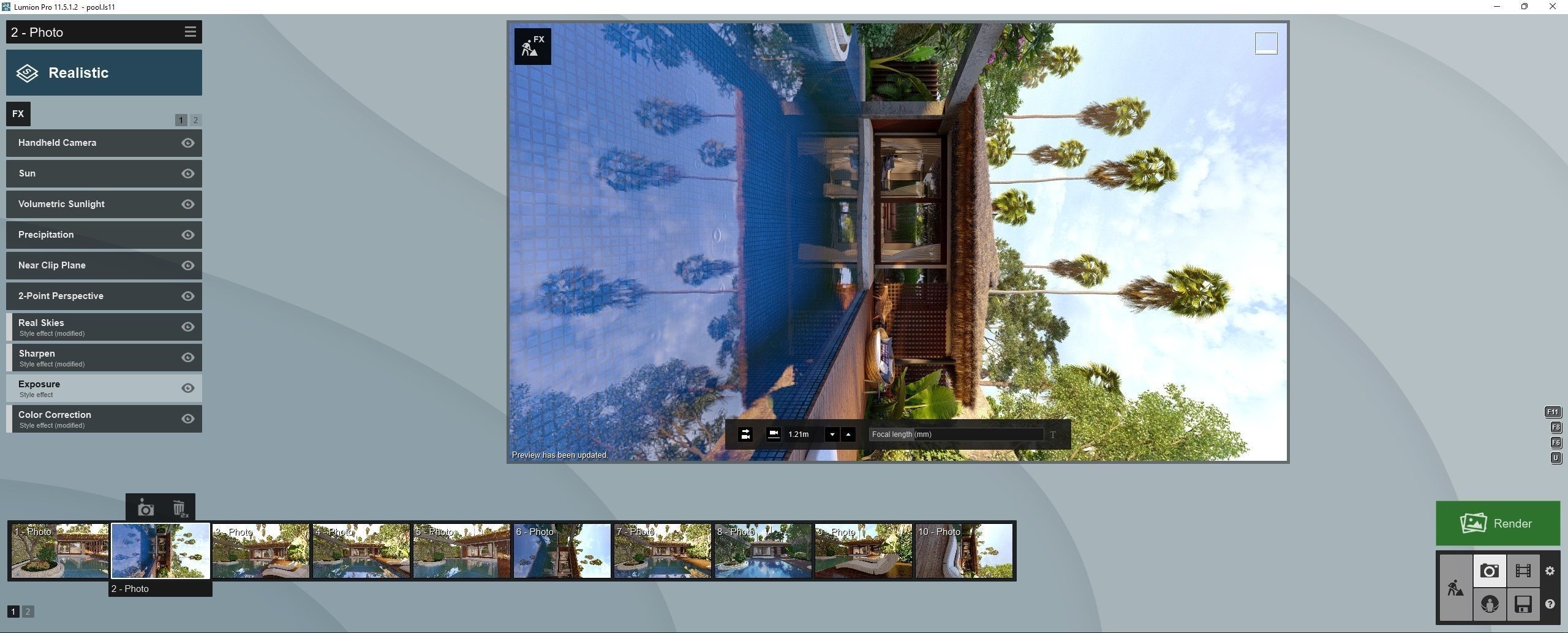 SCENE LUMION 11 5 AND ABOVE POOL BY YOGA4ARCH 3D model_18