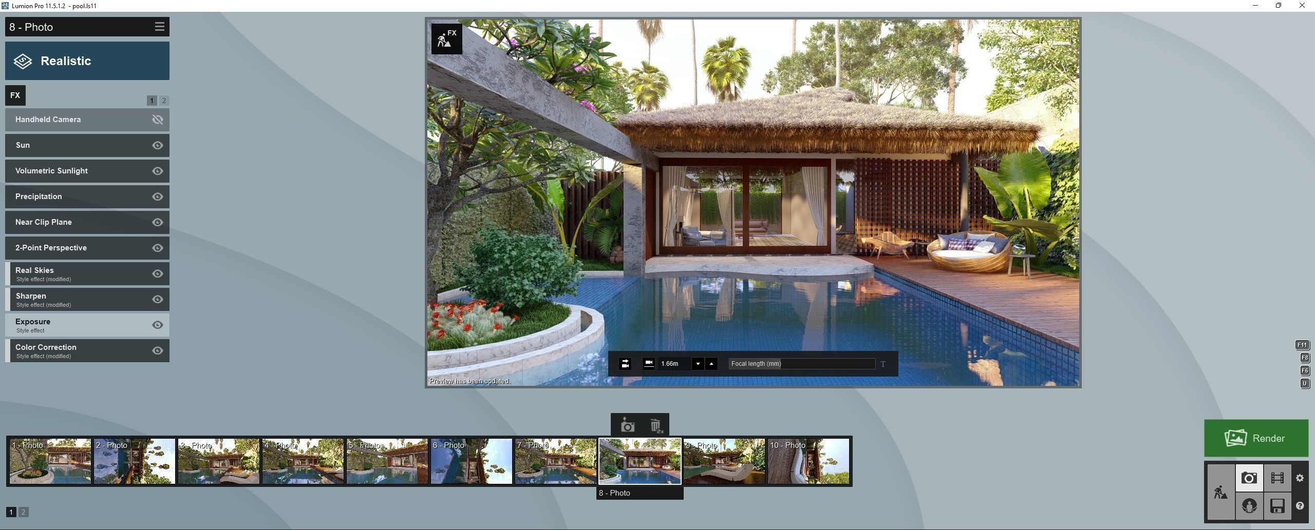 SCENE LUMION 11 5 AND ABOVE POOL BY YOGA4ARCH 3D model_12