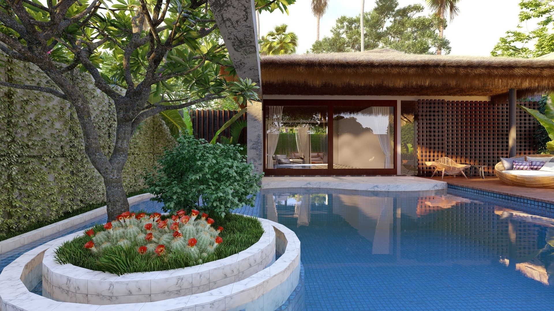 SCENE LUMION 11 5 AND ABOVE POOL BY YOGA4ARCH 3D model_5