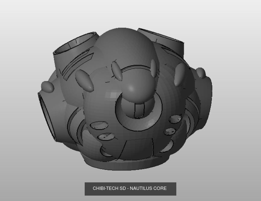CHIBI TECH SD  CORES 1 COLLECTION _12
