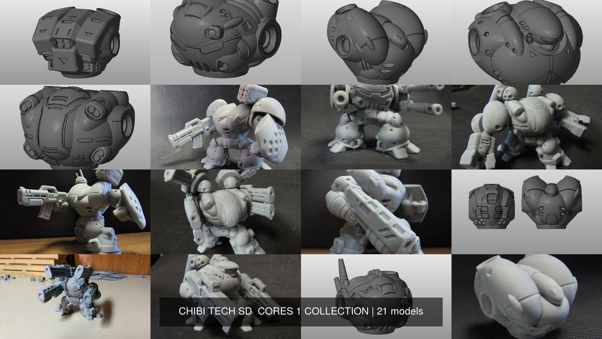 CHIBI TECH SD  CORES 1 COLLECTION _6