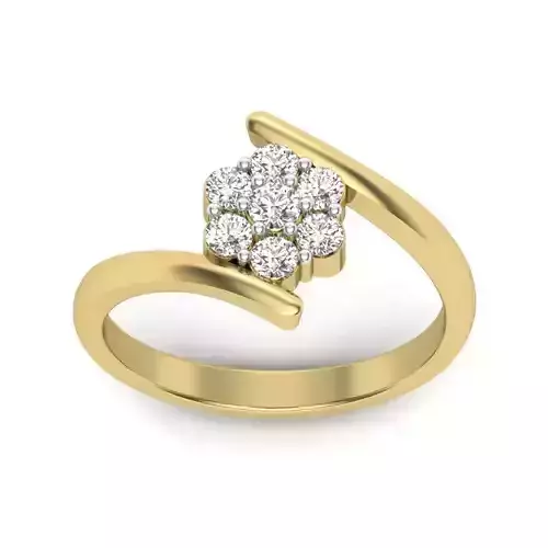 Solitaire Engagement Ring 3dmodel