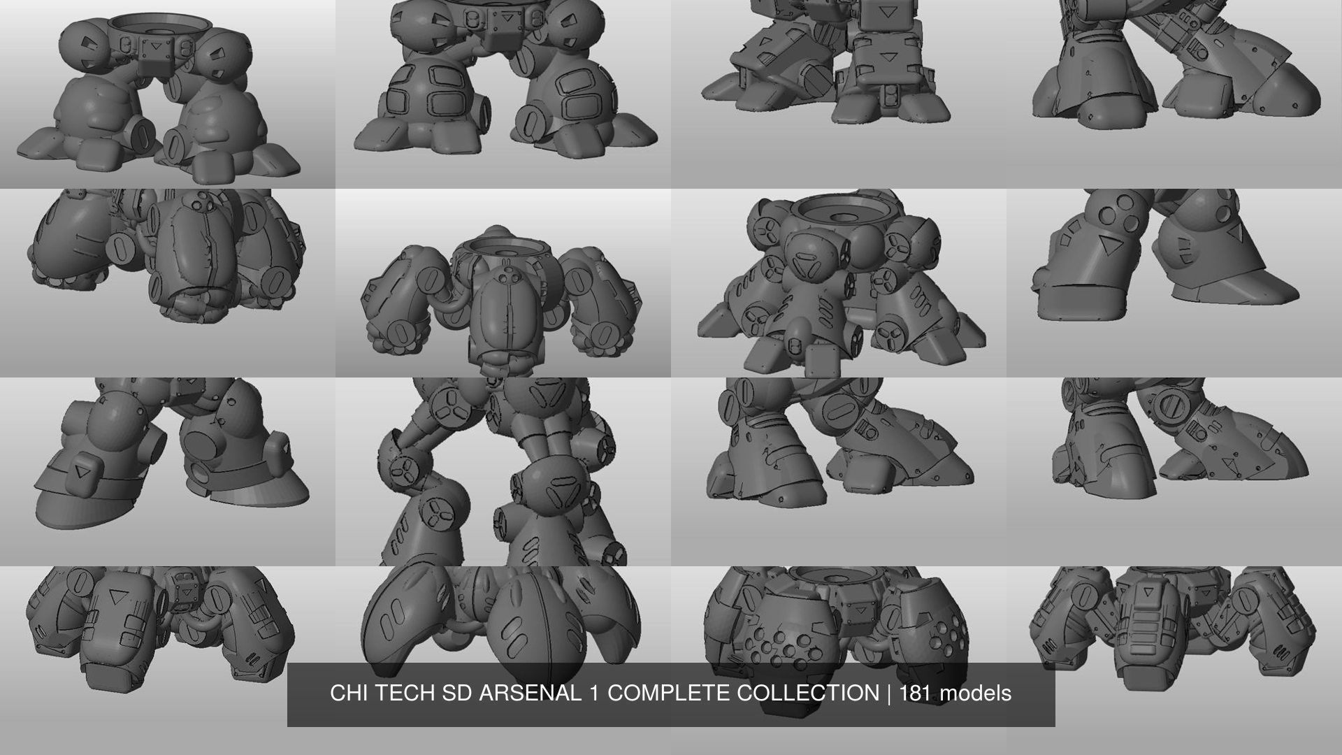 CHI TECH SD ARSENAL 1 COMPLETE COLLECTION _4