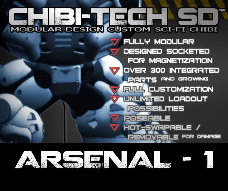 CHI TECH SD ARSENAL 1 COMPLETE COLLECTION _0