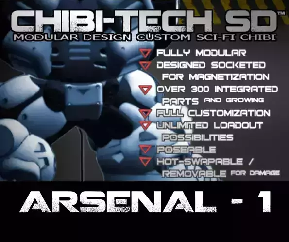 CHI TECH SD ARSENAL 1 COMPLETE COLLECTION 
