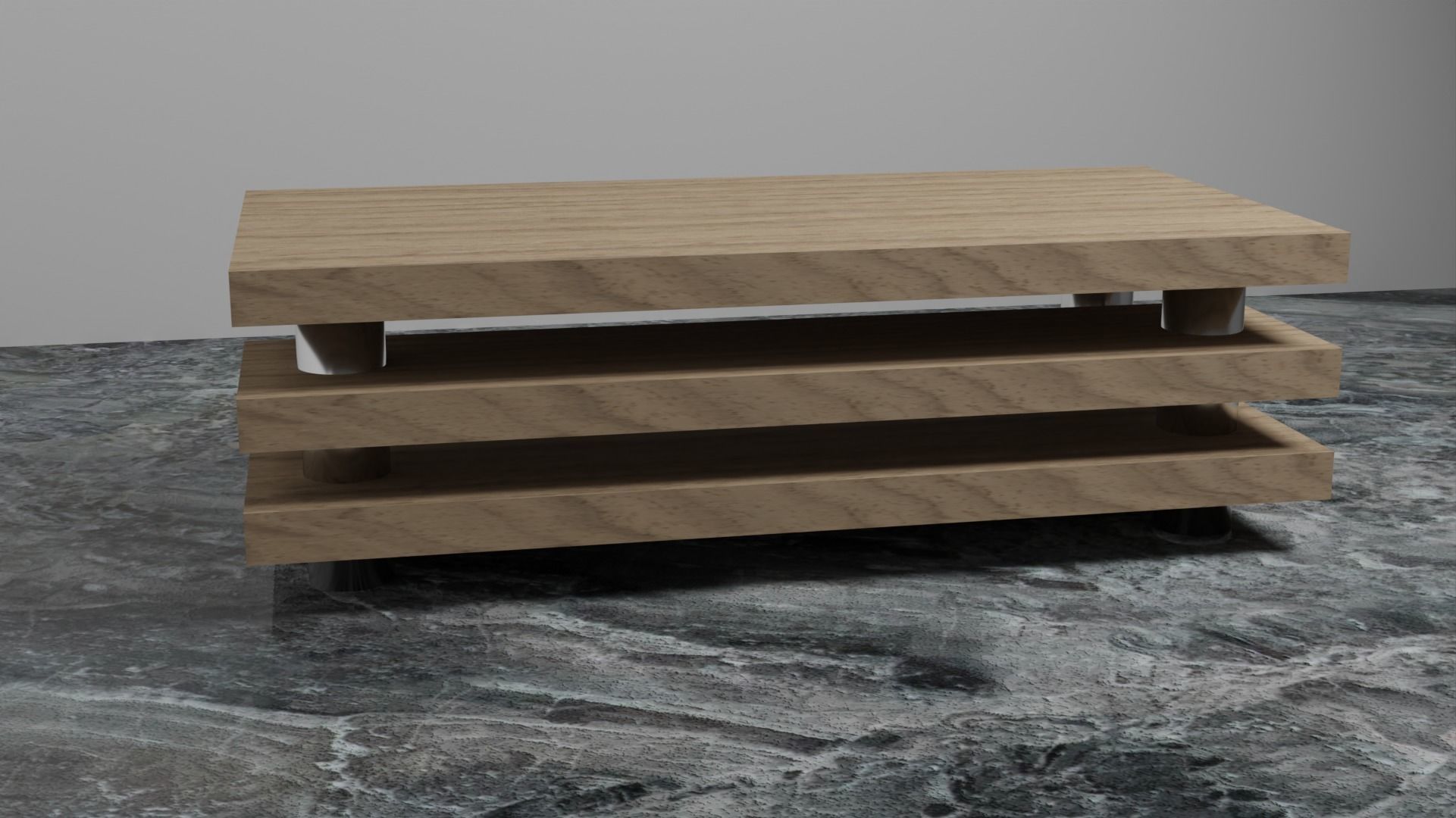 Sofa set and a teapoy 3D model_5