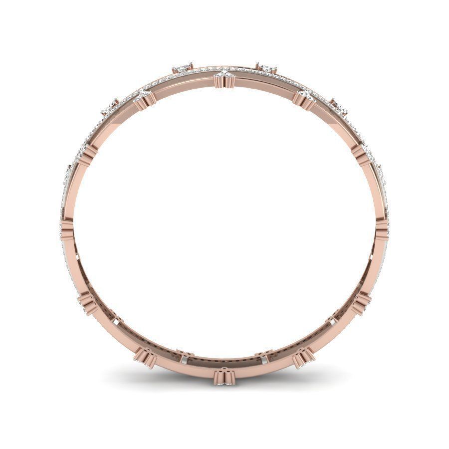 Bangle Bracelet 3dm render detail 3D print model_5