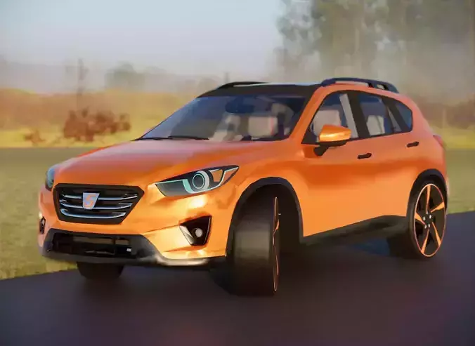 Car model With interiors