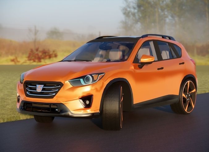 Car model With interiors 3D model