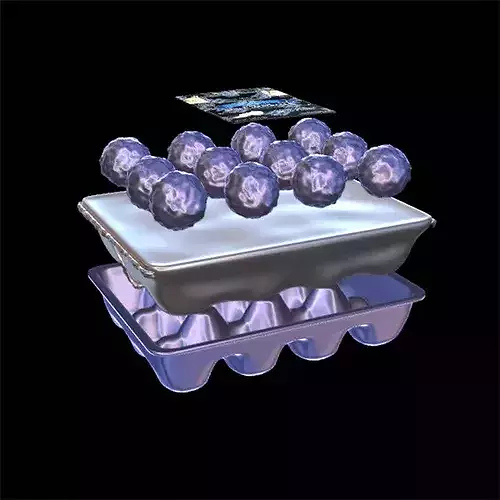 Package Of Meatballs 3D model 7