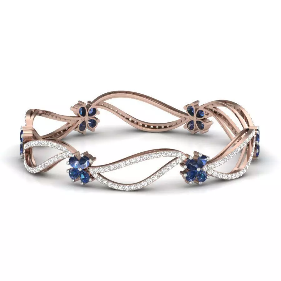 Bangle Bracelet 3dm render detail 3D print model