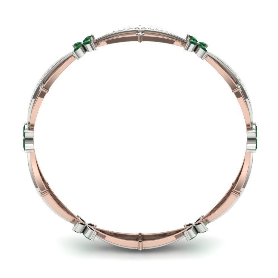 Bangle Bracelet 3dm render detail 3D print model_5