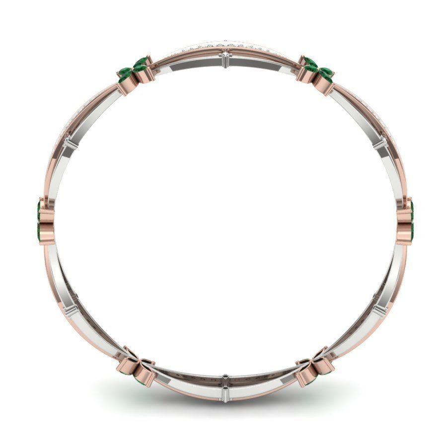 Bangle Bracelet 3dm render detail 3D print model_9