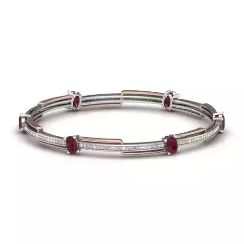 Women Bangle 3dm render detail 3D print model