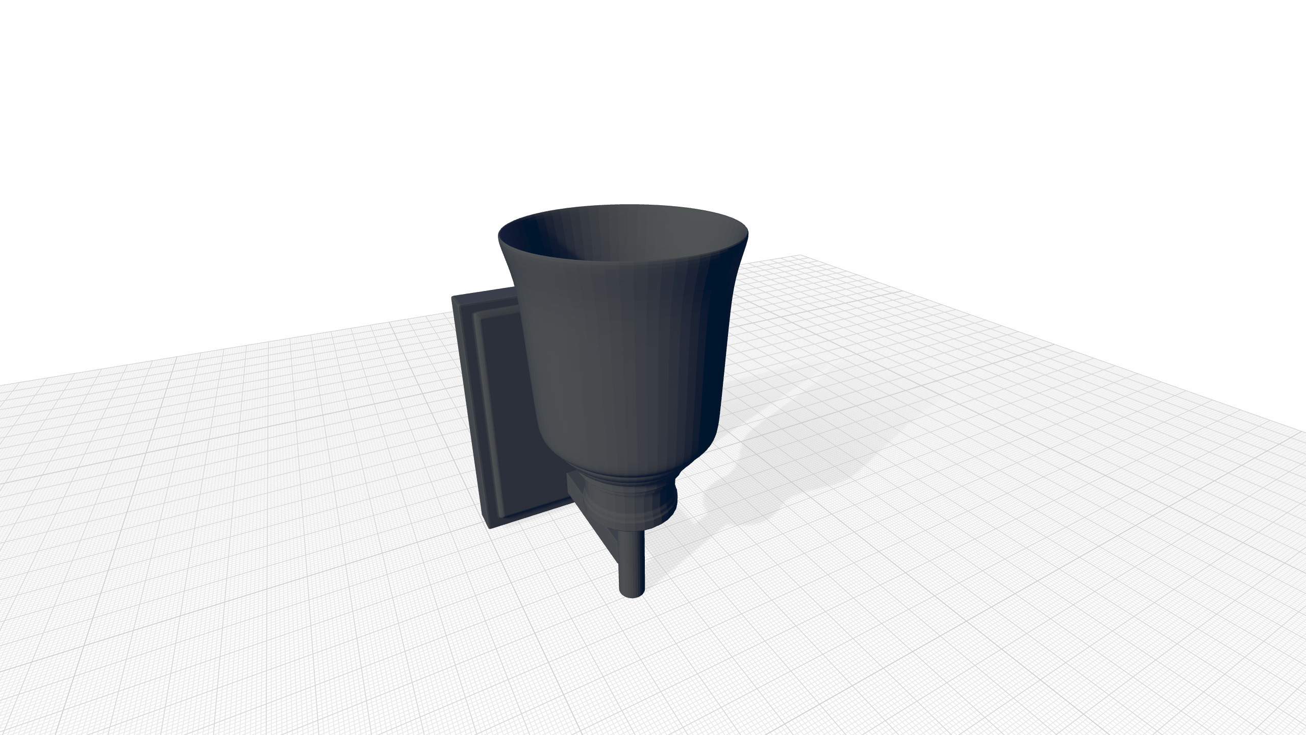 Zeke Light Armed Sconce 3D model_3