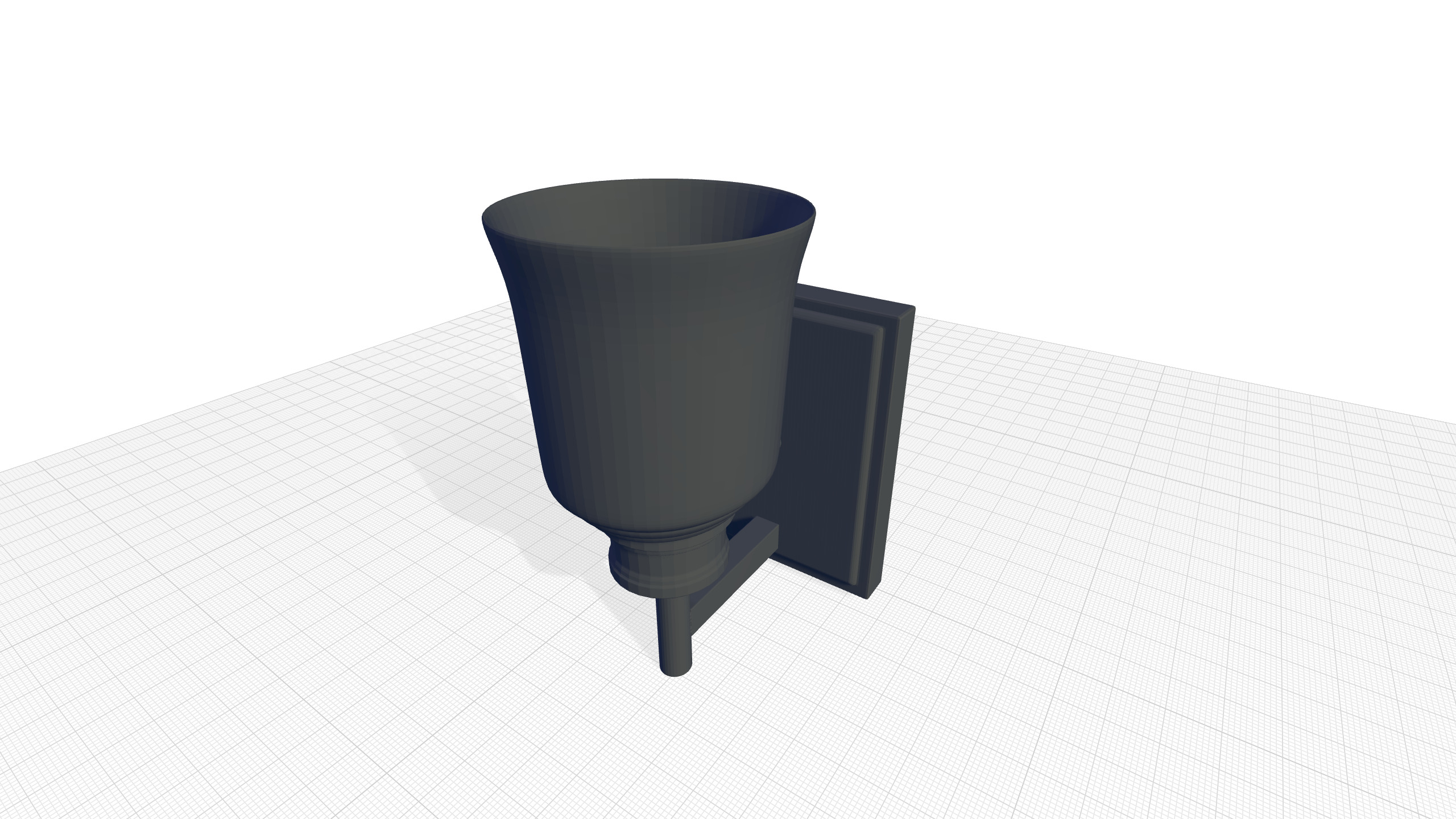 Zeke Light Armed Sconce 3D model_5