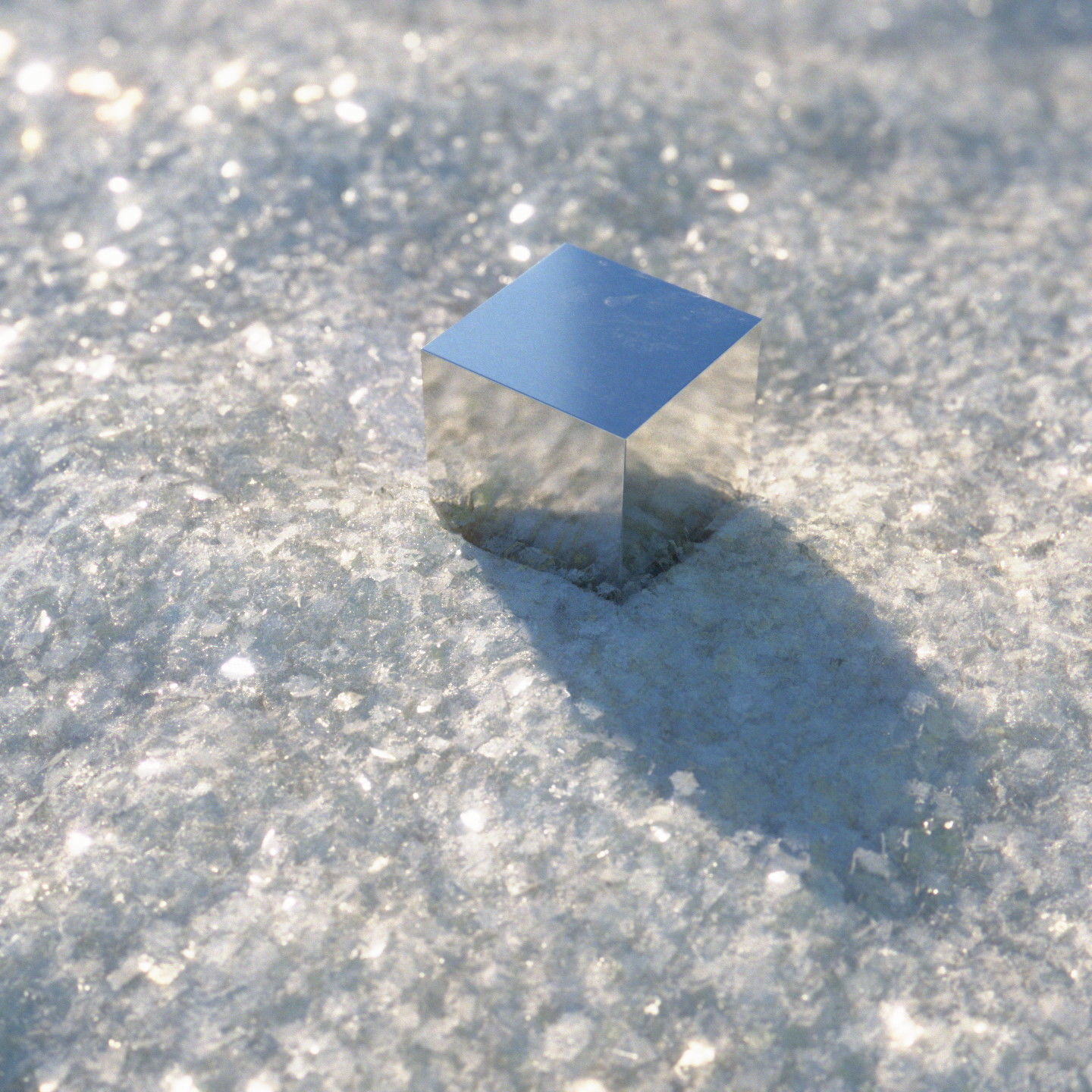 Seamless material of freshly fallen snow Texture_2