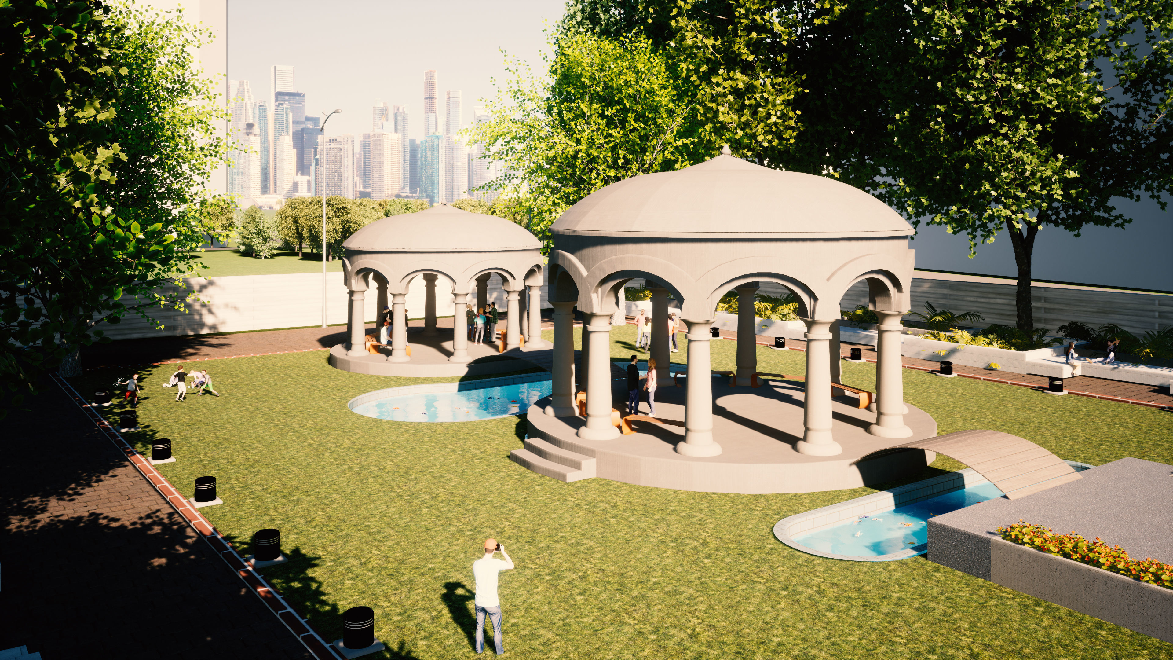 Gazibo 3ds max model Free 3D model_1