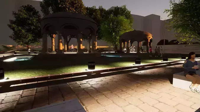 Gazibo 3ds max model